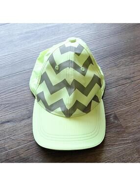 Lululemon ivivva neon green baseball hat